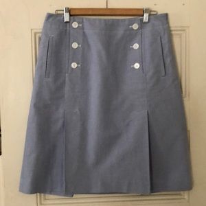 Talbots cotton skirt size 8